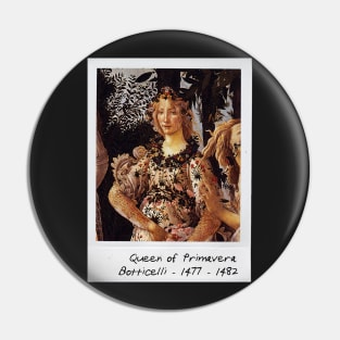 botticelli - queen of primavera Pin