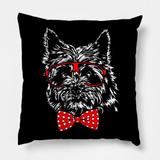 Funny Cute Cairn Terrier mom dog lover Pillow