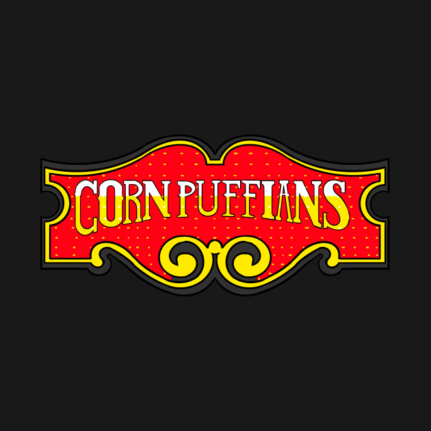 Limited Edition Hand Drawn Honest Ed's Corn Puffians Inspired Sign Transparent Design! by Corn Puff Records