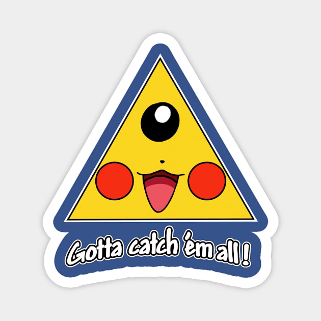 catch all illuminati Magnet by miskel