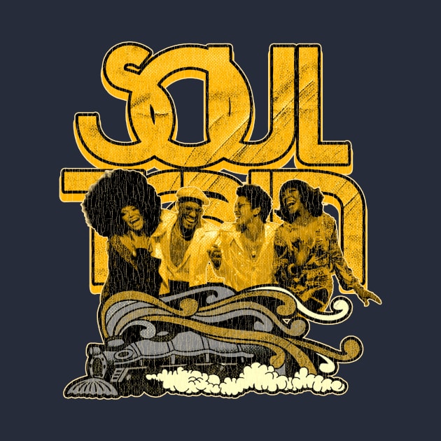 Soul Train Vintage Classic Gold by Bakul Jenang