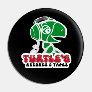 Turtles Records & Tapes - 3D Mascot Pin