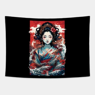 Gothic Geisha Tapestry