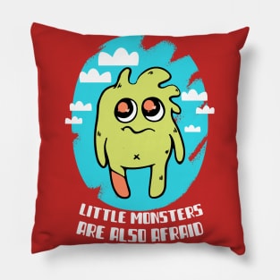 Cute Little Monsters Pillow