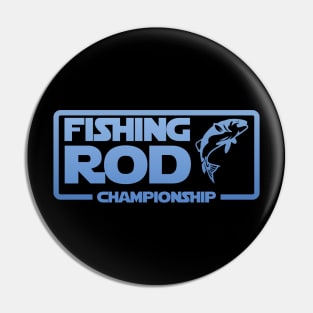 Fishing Rod Blue Pin