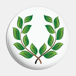 Laurel Wreath Pin