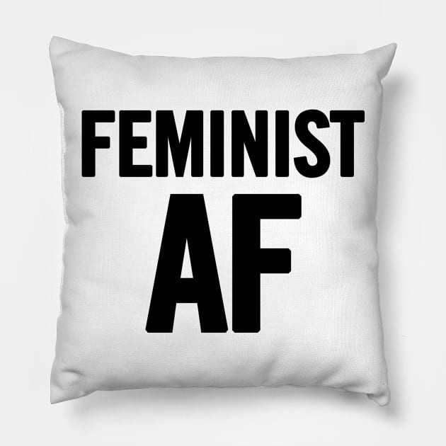 Feminst AF Pillow by sergiovarela