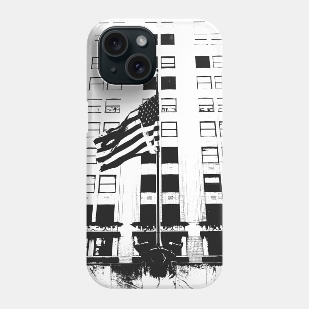 American Flag Phone Case by NYCTshirts