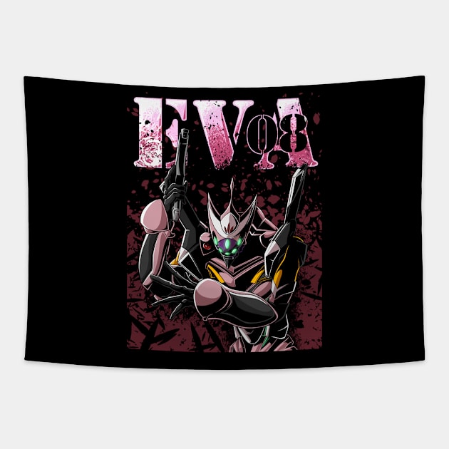 EVA 08 Tapestry by namanyastudios