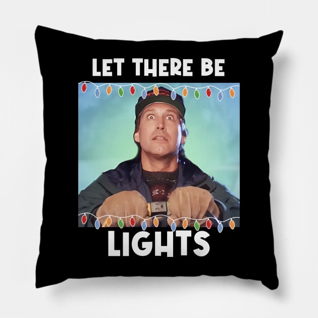 Let There Be Lights Pillow by efanmr