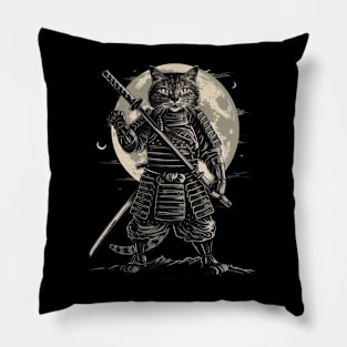 Cat Ninja Tales Silent Fury Pillow