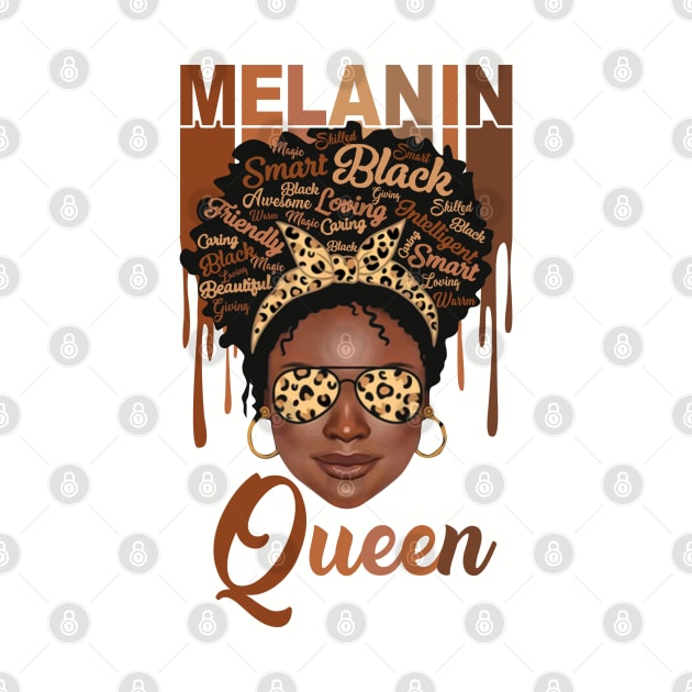 Melanin Magic, Black girl magic, black queen by UrbanLifeApparel