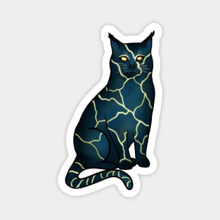 Kintsugi Cat Magnet