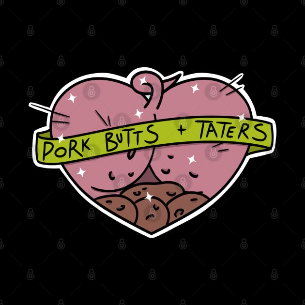 Pork Butts And Taters by alexhefe