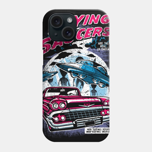 UFO Phone Case by Bongonation