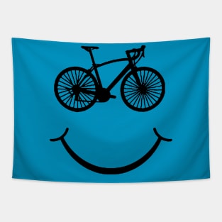 bike - bicycle lovers and smile Tapestry