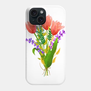 Tulip Bouquet Phone Case