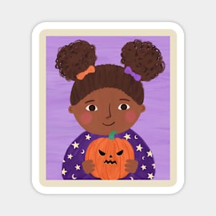 Pretty Pumpkin Women Magnet