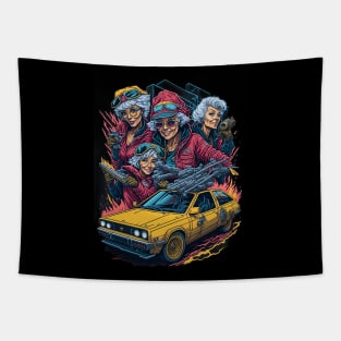 Golden Girls - Dmc Delorean Tapestry