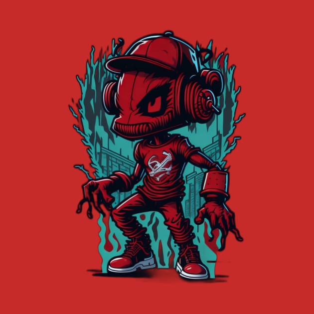 Hip-hop red ants by Rizstor