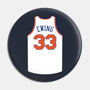 Patrick Ewing New York Jersey Qiangy Pin
