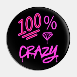 100% CRAZY SET DESIGN Pin