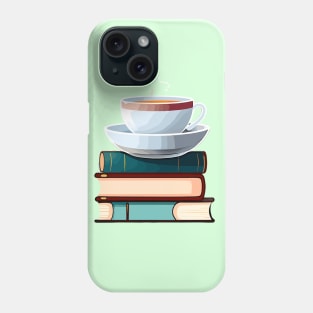 Bookish Brews morning time Phone Case