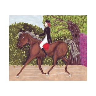 Dressage Horse English Style Riding T-Shirt