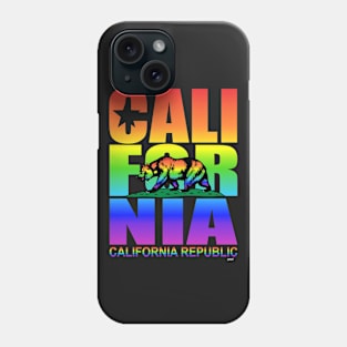 California Republic LGBT Pride Phone Case