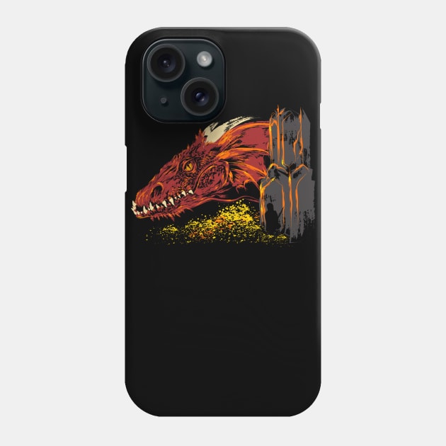 Into the abode of the Dragon Phone Case by DrMonekers