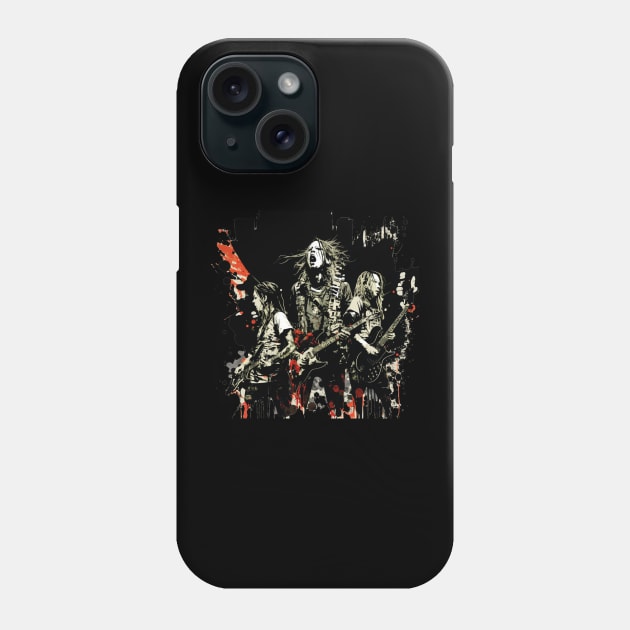 zombie band Phone Case by Trontee