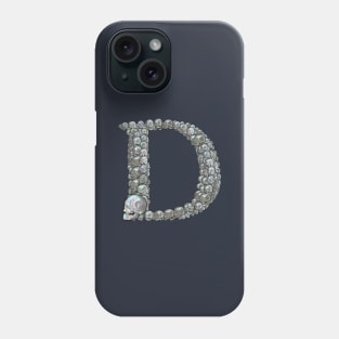 Tahitian Pearl Skull Monogram D Phone Case