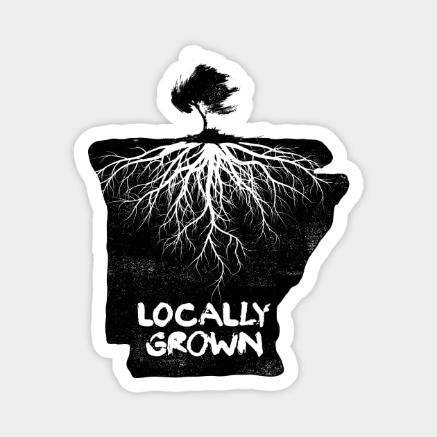 Arkansas - Locally Grown Magnet by rt-shirts