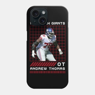 ANDREW THOMAS - OT - NEW YORK GIANTS, Phone Case