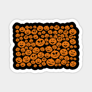 Pumkins face Magnet