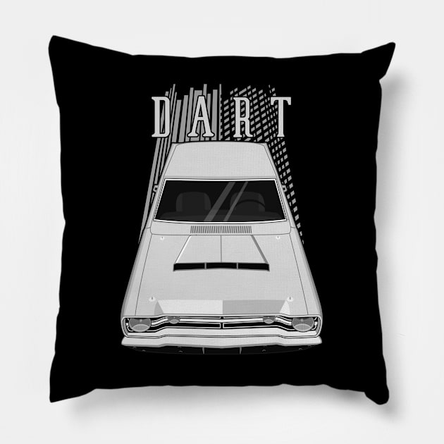 Dodge Dart 1968 - silver Pillow by V8social