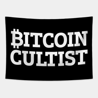 Bitcoin Cultist Tapestry