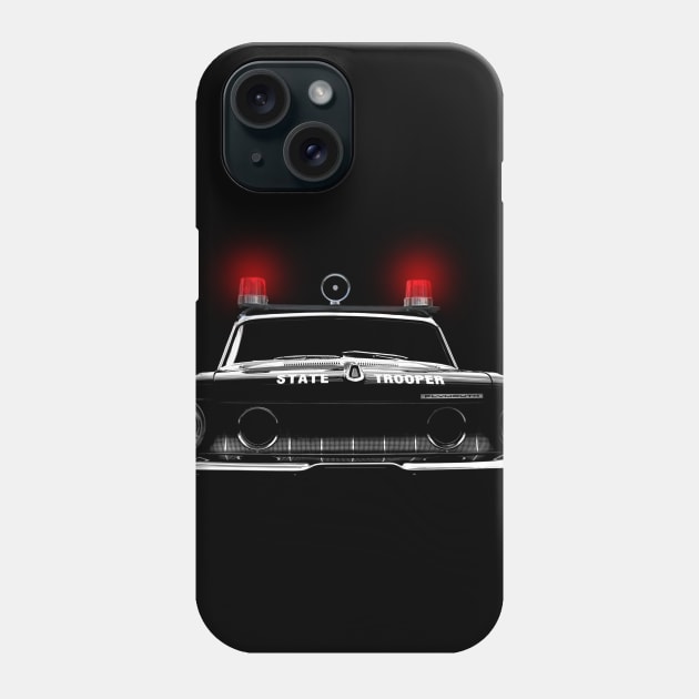 plymouth - state trooper, black shirt Phone Case by hottehue