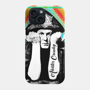 Aleister Crowley Psychedelic Art Print Design Phone Case