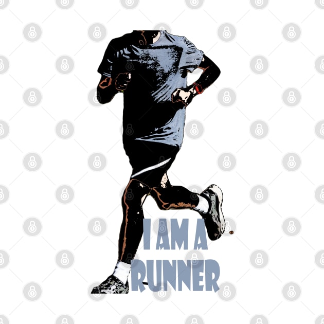 I am a runner by Woodys Designs