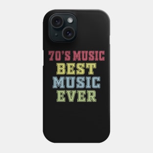 70's music best music ever Phone Case