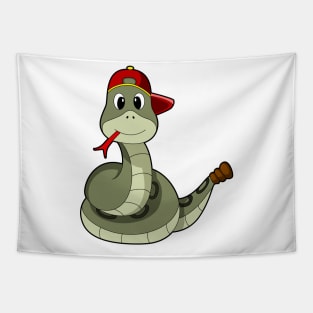 Snake with Cap Tapestry