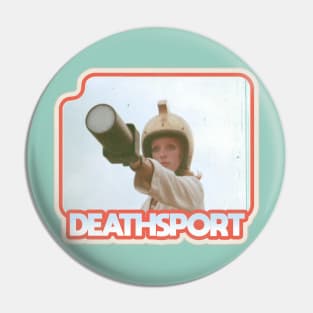 DEATHSPORT / 70s Cult Sci Fi Movie Pin