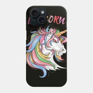 Angry Unicorn Lover Phone Case