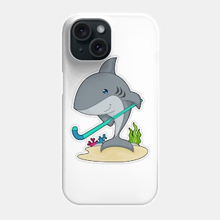 Shark Field Hockey Phone Case