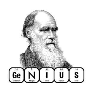 GENIUS Charles Darwin T-Shirt