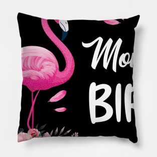 Mommy Bird Flamingo Family Matching Gifts Pillow