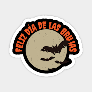 Feliz Da De Las Brujas Magnet