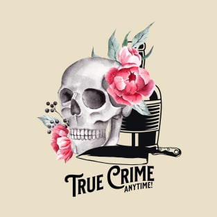 True Crime in Black T-Shirt