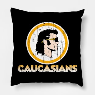 Caucasians New Logo Parody Pillow